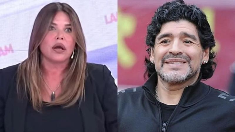 Nazarena Vélez habló de un supuesto romance con Diego Maradona
